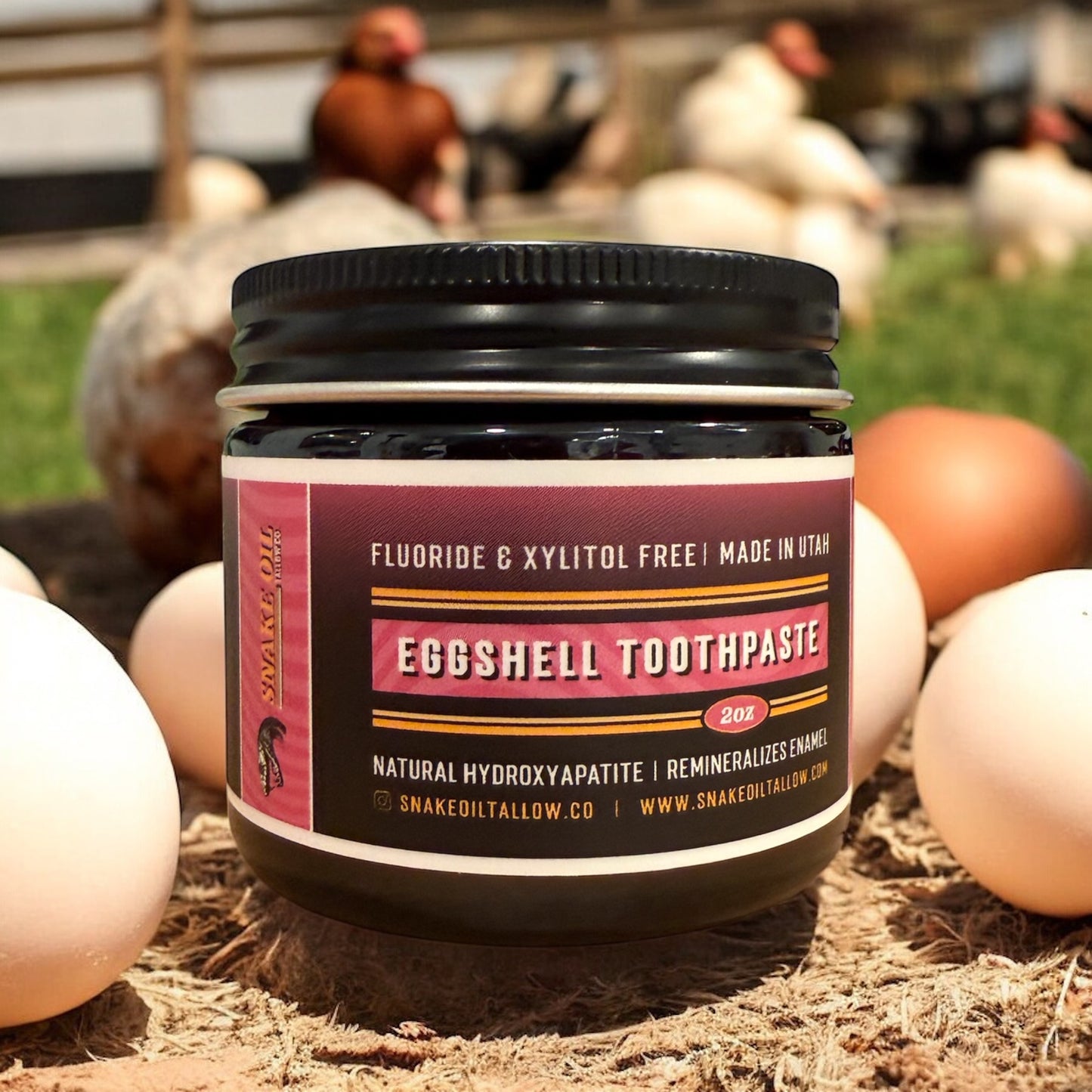 Eggshell & Tallow Toothpaste