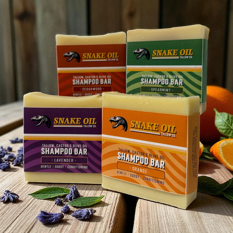 Castor Oil Shampoo Bar