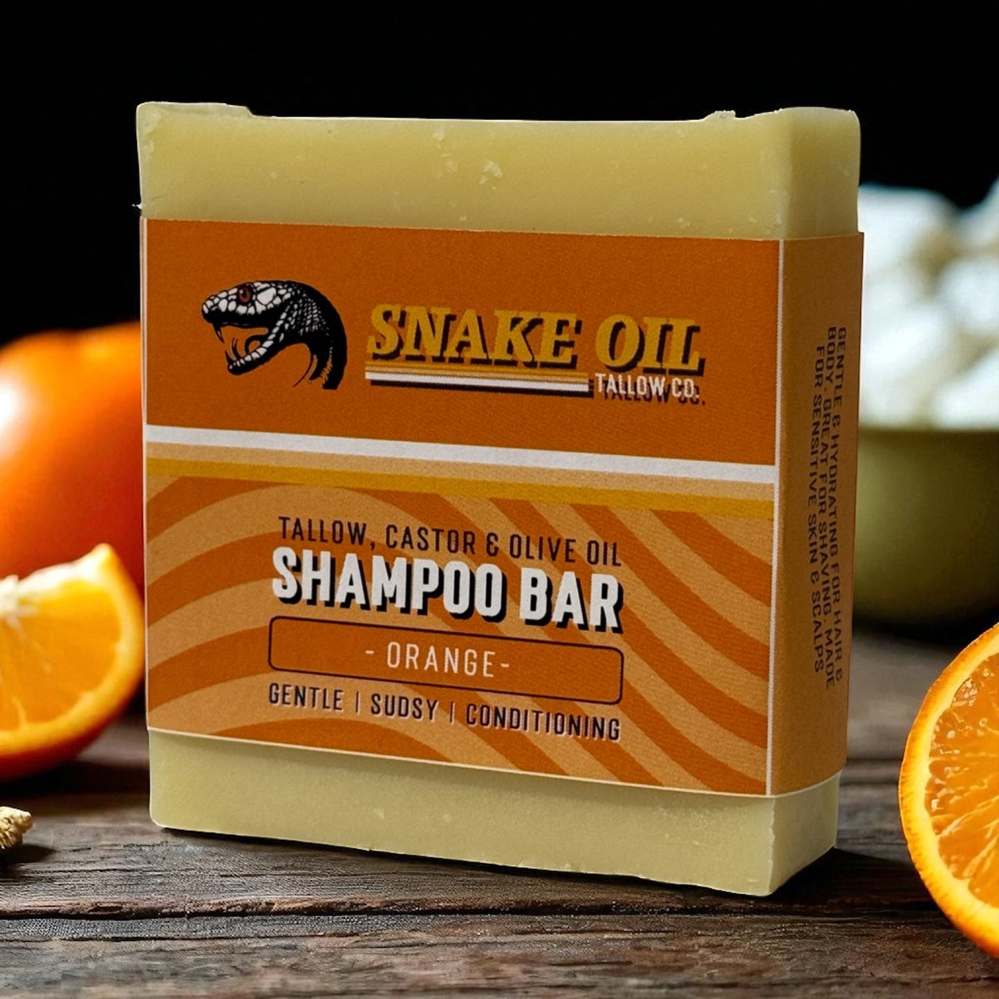 Castor & Tallow Shampoo Bar